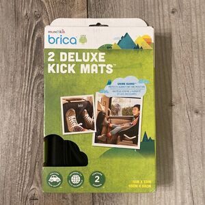 2 Deluxe Munchkin Brica Kick Mats for Car